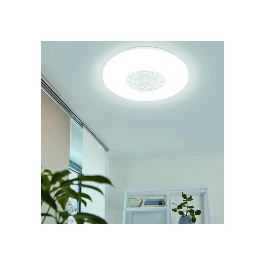 Eglo - LED RGBW Stmívatelné nástěnné stropní svítidlo CAPASSO-C LED/17W/230V