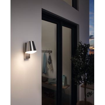 Eglo - LED Stmívatelné venkovní nástěnné svítidlo CALDIERO-C 1xE27/9W/230V IP44