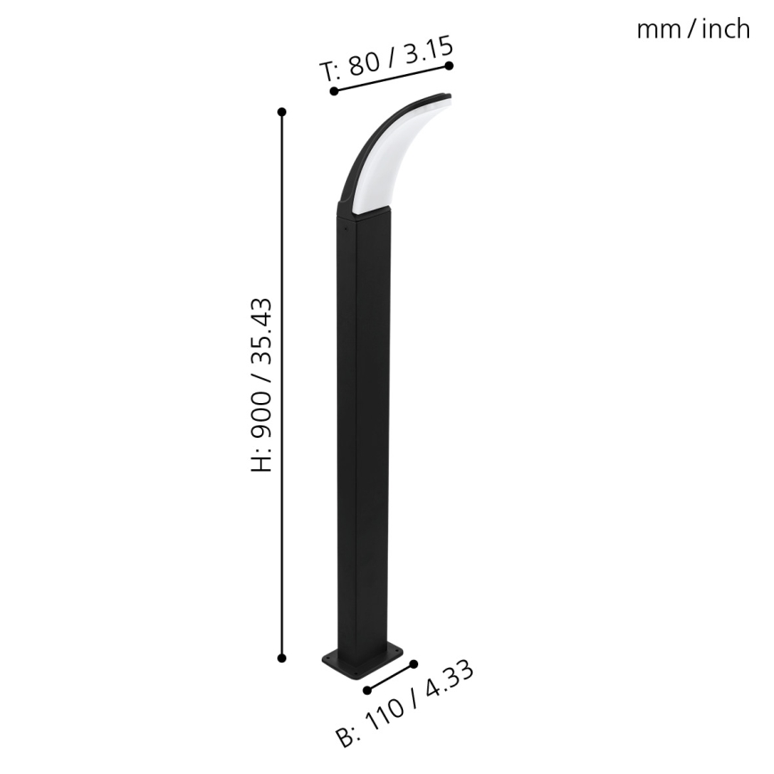 Eglo 98152 - LED Venkovní lampa FIUMICINO LED/11W/230V IP44