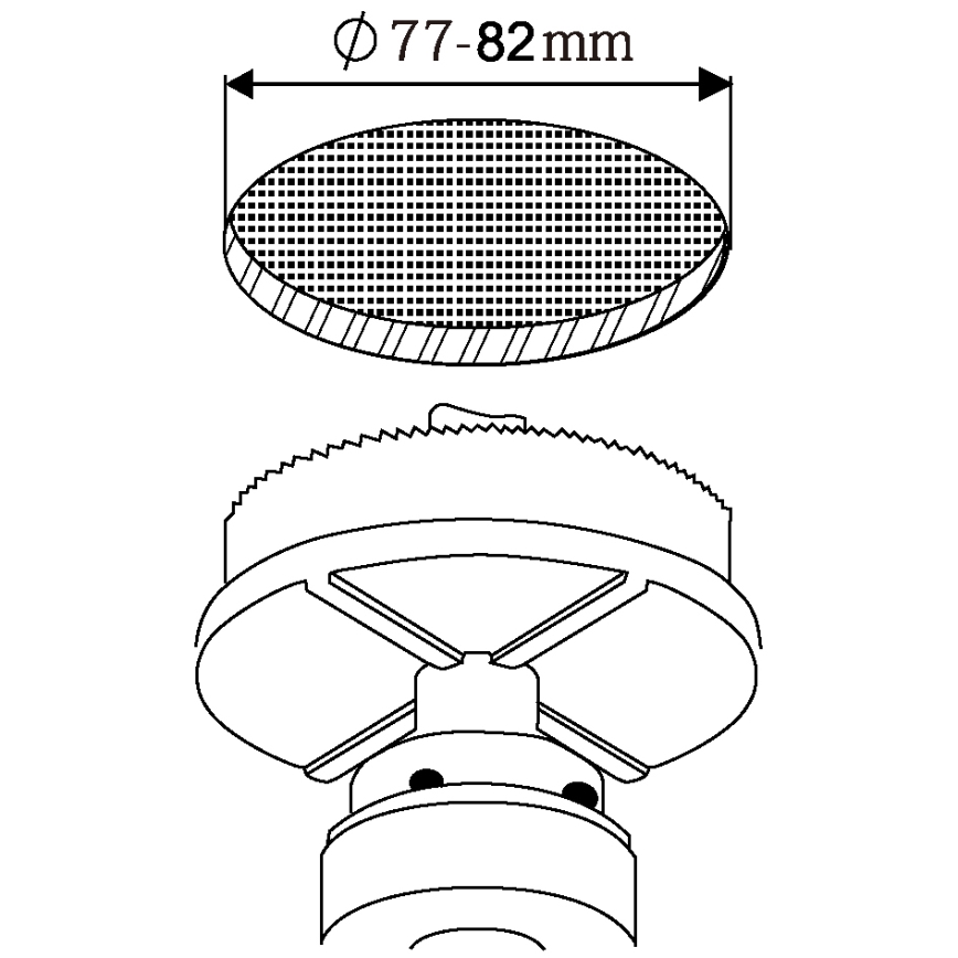 Eglo - SADA 3xLED Podhledové svítidlo AREITIO 3xGU10/5W/230V