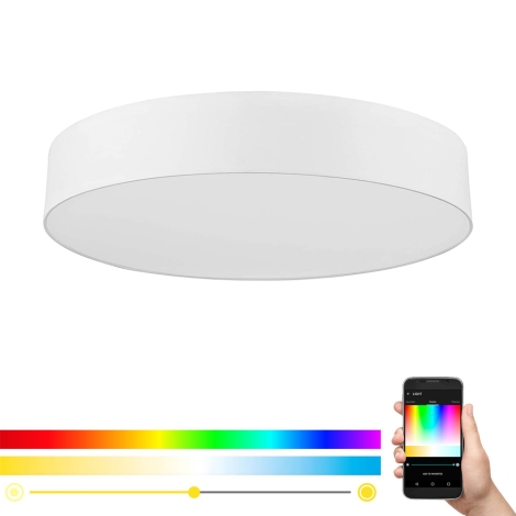 Eglo - LED RGB Stmívatelné stropní svítidlo ROMAO-C LED/42W/230V + DO