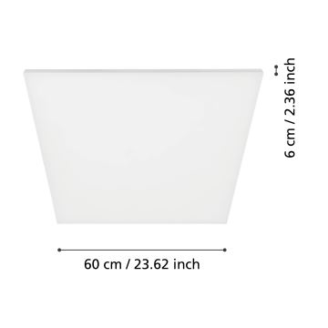 Eglo 98903 - LED Stropní svítidlo TURCONA LED/33W/230V