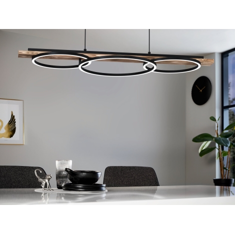 Eglo - LED Stmívatelný lustr na lanku LED/40,5W/230V