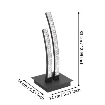 Eglo - LED Stolní lampa LED/8W/230V