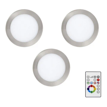 Eglo - ADA 3x LED RGBW Stmívatelné podhledové svítidlo TINUS 4,8W/230V + DO