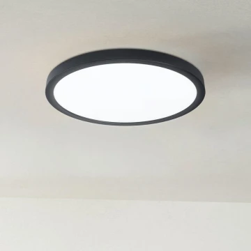 Eglo - LED Stmívatelné koupelnové svítidlo LED/19,5W/230V 2700-6500K IP44 černá