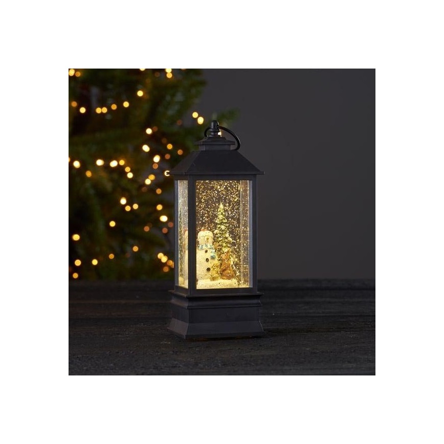 Eglo - LED Vánoční dekorace 1xLED/0,064W/3xAAA černá