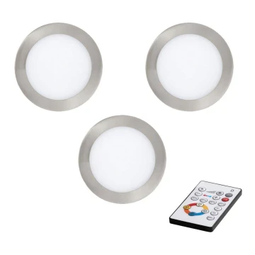 Eglo - SADA 3x LED Stmívatelné podhledové svítidlo TINUS LED/6W/230V + DO