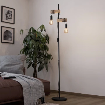 Eglo - Stojací lampa 2xE27/10W/230V