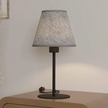 Eglo - Stolní lampa 1xE27/40W/230V šedá