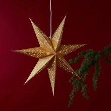 Eglo - Vánoční dekorace hvězda zlatá
