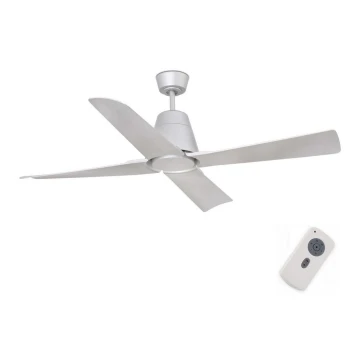 FARO 33489 - Stropní ventilátor TYPHOON IP44 šedá pr. 130 cm + dálkové ovládání