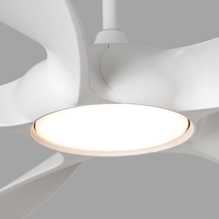 FARO 33548WP - LED Stropní ventilátor COCOS L LED/20W/230V bílá pr. 137 cm SMART + dálkové ovládání