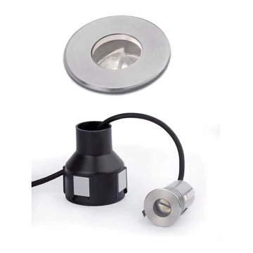 FARO 70462N - LED Venkovní nájezdové svítidlo CURTIS LED/2W/230V IP67