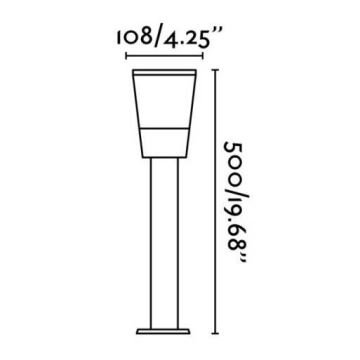 FARO 72351 - Venkovní lampa ROY 1xE27/30W/230V IP44