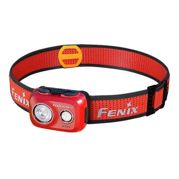 Fenix HL32RTRED - LED Nabíjecí čelovka LED/USB IP66 800 lm 300 h červená/oranžová