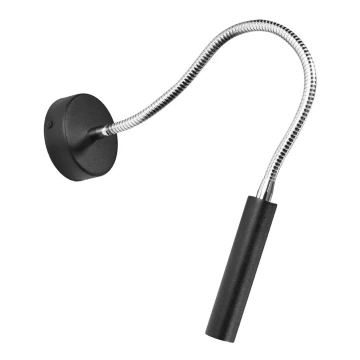 Flexibilní lampička AXIL 1xG9/12W/230V černá