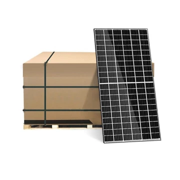 Fotovoltaický solární panel LEAPTON 410Wp černý rám IP68 Half Cut - paleta 36 ks