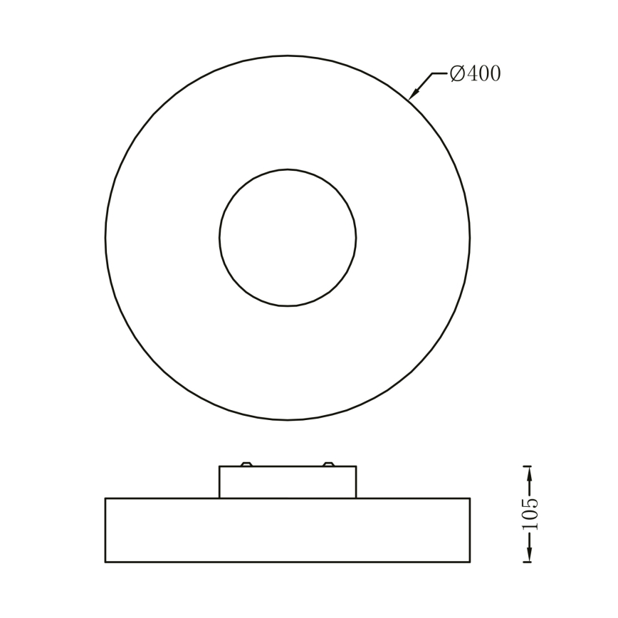 Globo - LED Stropní svítidlo LED/24W/230V