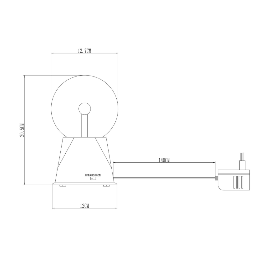 Globo - LED Stolní lampa LED/3,6W/230V