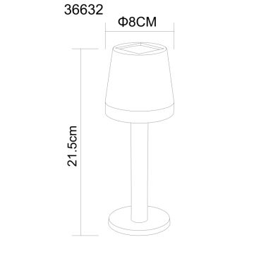 Globo - LED Solární svítidlo LED/0,5W/3,2V 3000K IP44 černá