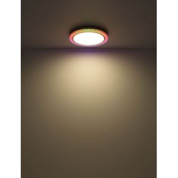 Globo - LED RGBW Stmívatelné stropní svítidlo LED/20W/230V 2700-6500K + dálkové ovládání