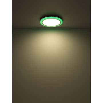 Globo - LED RGBW Stmívatelné stropní svítidlo LED/20W/230V 2700-6500K + dálkové ovládání