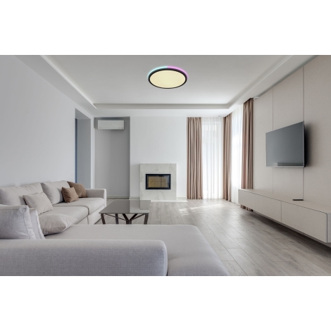 Globo - LED RGBW Stmívatelné stropní svítidlo LED/40W/230V 2700-6500K + dálkové ovládání