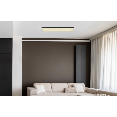 Globo - LED Stmívatelné stropní svítidlo LED/24W/230V 2700-6500K černá + dálkové ovládání