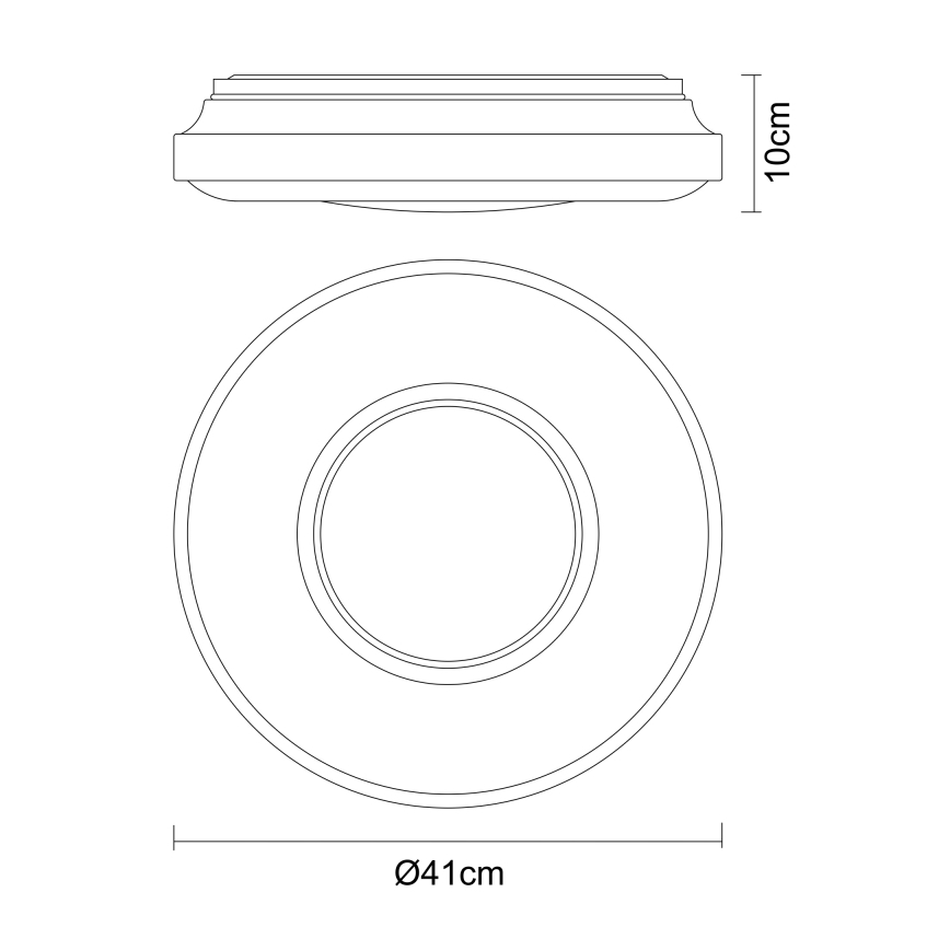 Globo - LED Stropní svítidlo LED/24W/230V