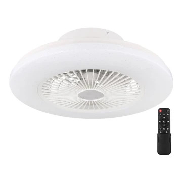 Globo - LED Stmívatelné stropní svítidlo s ventilátorem LED/30W/230V 3000-6500K + dálkové ovládání