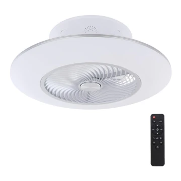 Globo - LED Stmívatelné stropní svítidlo s ventilátorem LED/40W/230V + dálkové ovládání