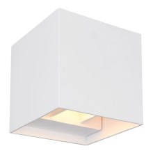 Globo - LED Venkovní nástěnné svítidlo 2xLED/3W/230V IP44 bílá