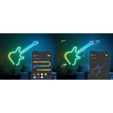 Govee - Neon 2 MATTER ohebný LED pásek 3m RGBIC Wi-Fi IP67