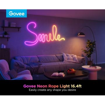 Govee - Neon 2 MATTER ohebný LED pásek 5m RGBIC Wi-Fi IP67