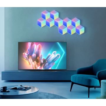 Govee - SADA 10x LED Svítidlo Glide Hexa Pro LED Smart RGBIC Wi-Fi