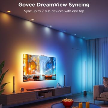 Govee - SADA 2x Backlight TV 55-65" SMART LED podsvícení RGBICW Wi-Fi