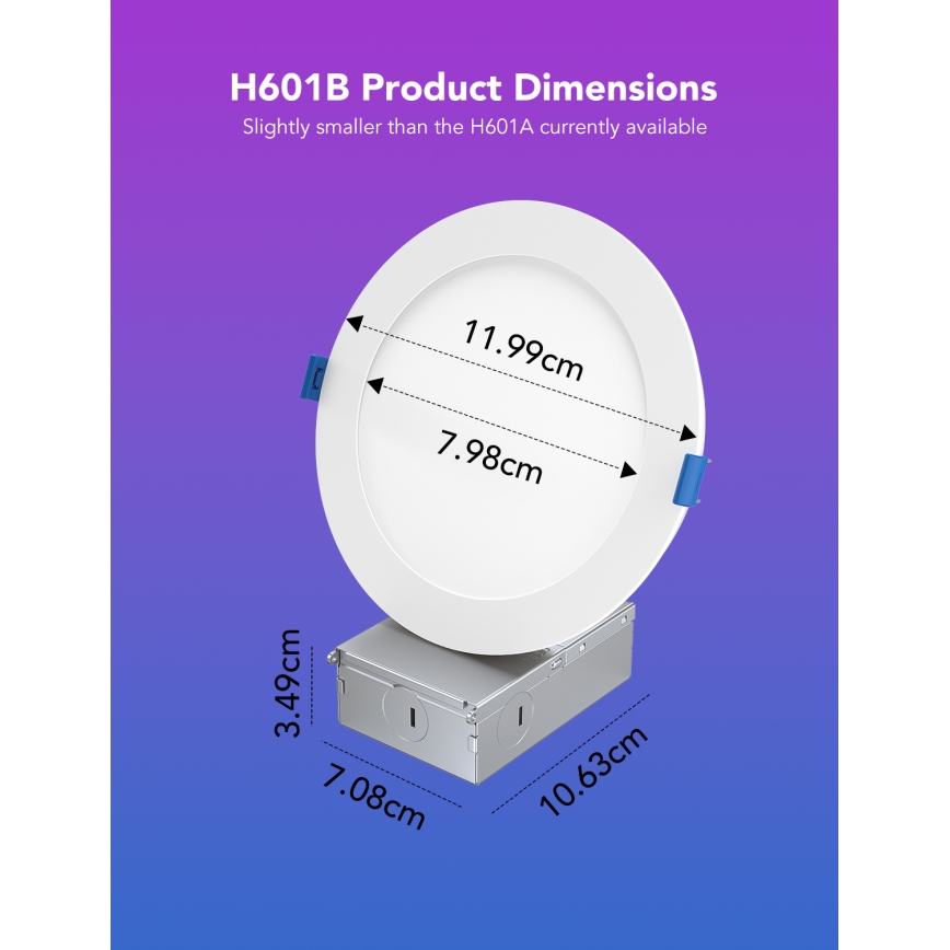 Govee - SADA 2x LED RGBWW Podhledové svítidlo LED/11W/230V Smart 2700-6500K