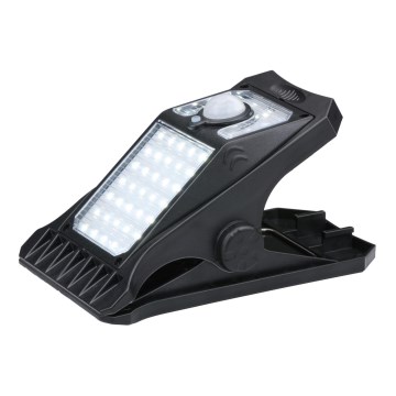 Grundig - LED Solární svítidlo se senzorem CLIP-ON LED/9W/3,7V IP44