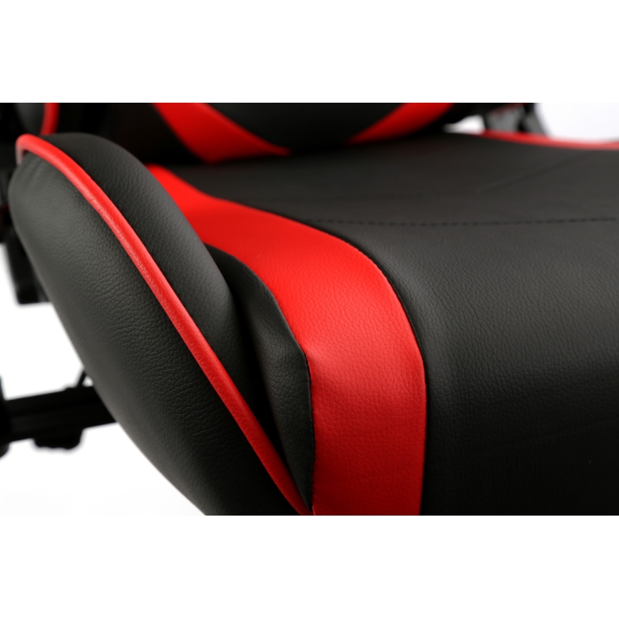 Herní židle VARR Monaco černá/červená
