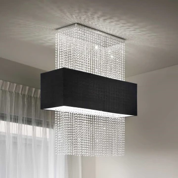 Ideal Lux - Křišťálové stropní svítidlo PHOENIX 5xE27/60W/230V