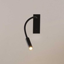 Ideal Lux - LED Flexibilní lampička IO LED/3W/230V CRI 90 černá