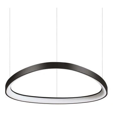 Ideal Lux - LED Lustr na lanku GEMINI LED/48W/230V pr. 61 cm černá