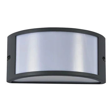 Ideal Lux - Venkovní nástěnné svítidlo 1xE27/60W/230V antracit IP44