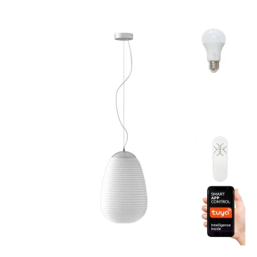 Immax NEO 07066L - LED RGBW Stmívatelný lustr COCONO 1xE27/8,5W/100-240V 24 cm Tuya