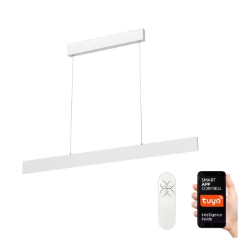 Immax NEO 07075L-LED Stmívatelný lustr na lanku LISTON bílá LED/18W/230V Tuya + dálkové ovládání