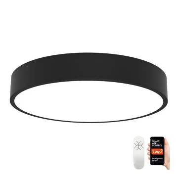 Immax NEO 07202L - LED Stmívatelné stropní svítidlo RONDATE LED/53W/230V černá Tuya + dálkové ovládání