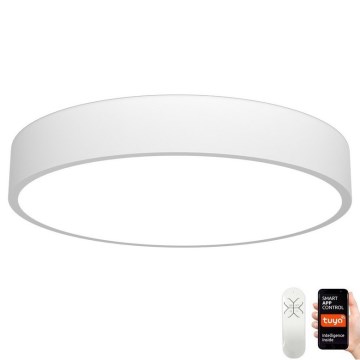 Immax NEO 07207L-LED Stmívatelné stropní svítidlo RONDATE 65W/230V 3000-6000K Tuya bílá + dálkové ovládání