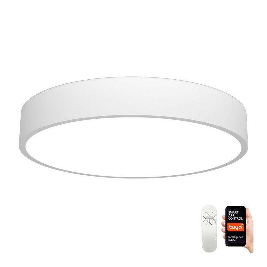 Immax NEO 07207L-LED Stmívatelné stropní svítidlo RONDATE 65W/230V 3000-6000K Tuya bílá + dálkové ovládání