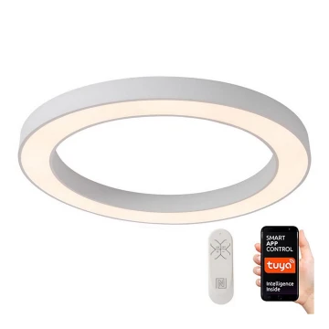 Immax NEO 07213L - LED Stmívatelné stropní svítidlo PASTEL LED/68W/230V 95 cm bílá Tuya + dálkové ovládání